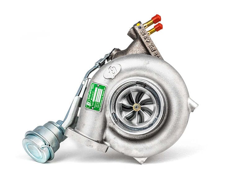 Forced Performance — Forced Performance Mitsubishi Evo 9 Green FP54 Turbocharger Ball Bearing MHI Turbine Housing w/o WG