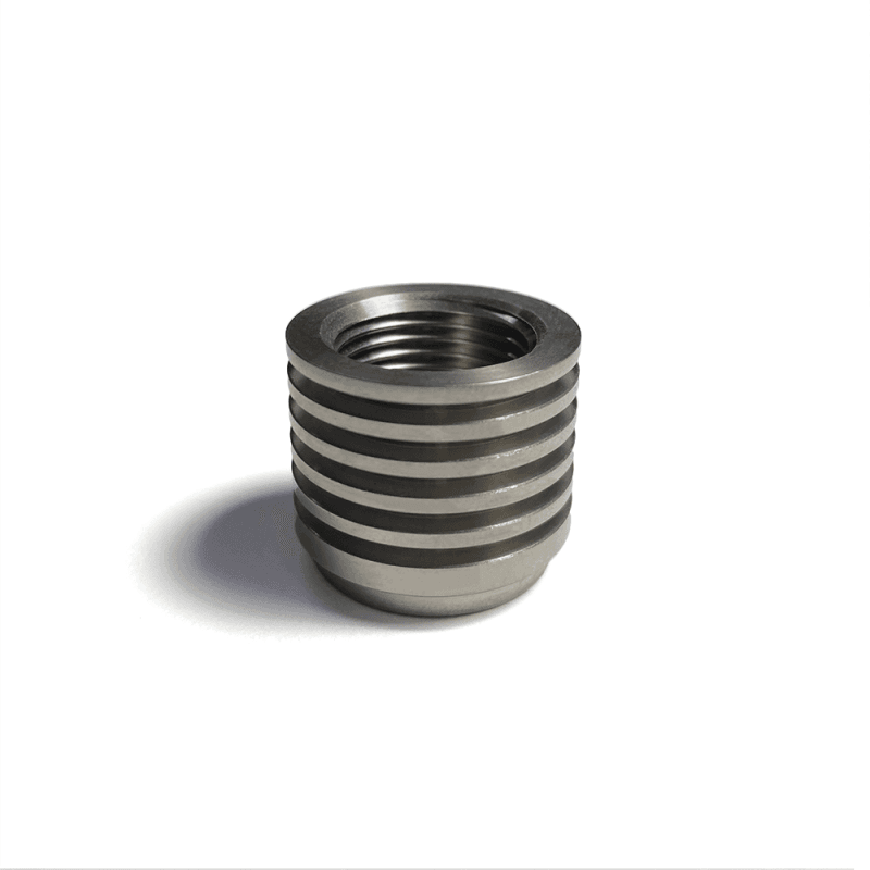 Ticon — Ticon Industries Titanium O2 Sensor Bung w/ Built In Heat Sink (M18x1.5)