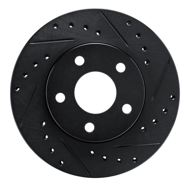 R1 Concepts — R1 82-84 Buick SKYHAWK Front Right Drilled & Slotted Black Brake Rotor
R1 Brake Rotor Drill