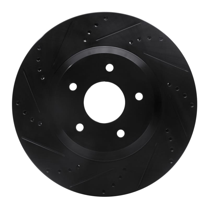 R1 Concepts — R1 88-96 Chevrolet Corvette Right Front Drilled & Slotted Black Brake Rotor
R1 Brake Rotor Drill