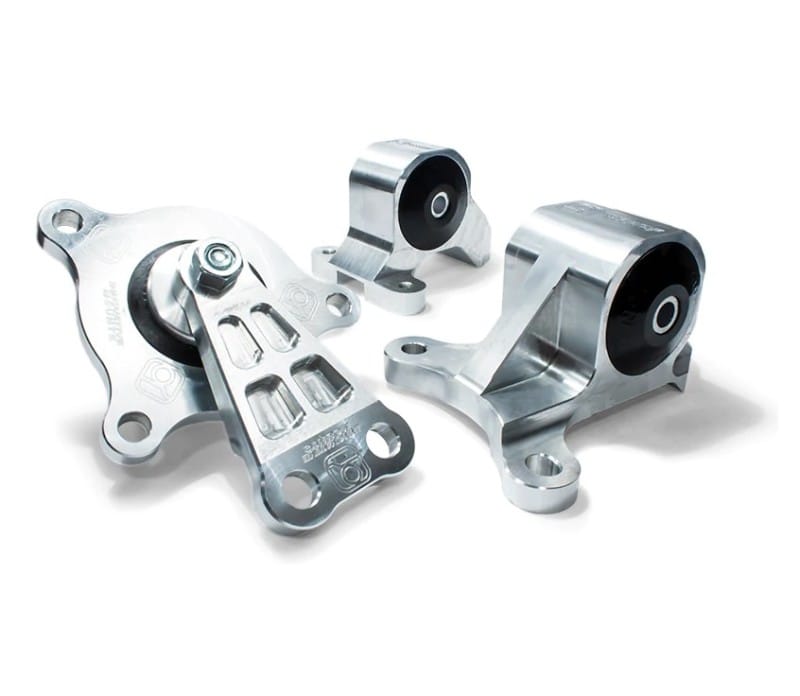 Innovative Mounts — Innovative 02-05 Civic K-Series Black Aluminum Mounts 95A Bushings (Not K24 Trans)