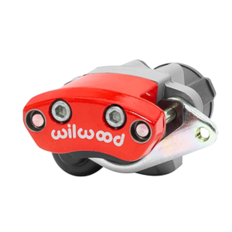 Wilwood — Wilwood Red Electric Parking Brake Caliper - 4.75in Bracket - 0.15-0.39in - Right