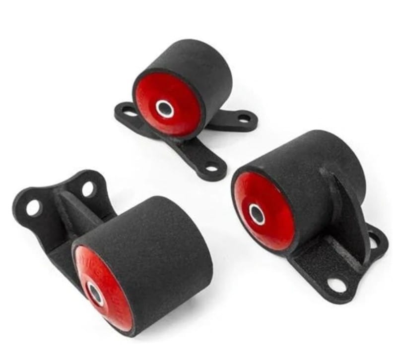 Innovative Mounts — Innovative 92-95 Civic B/D Series Black Steel Mounts 60A Bushings (Auto Chassis Auto Trans)