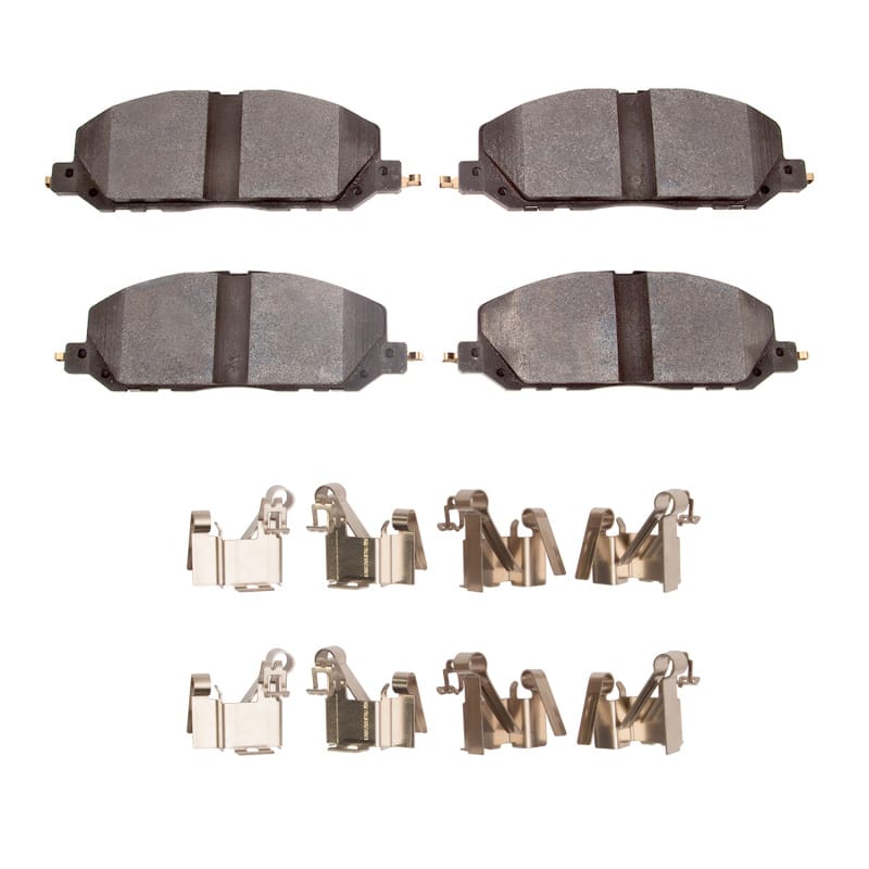 DFC — DFC 20-25 Ford Explorer Front 5000 Advanced Ceramic Brake Pads and Hardware Kit