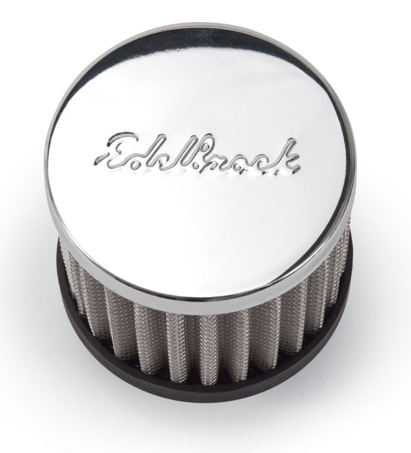 Edelbrock — Edelbrock Push-On Race Breather
CHROME/PRO-FLO
