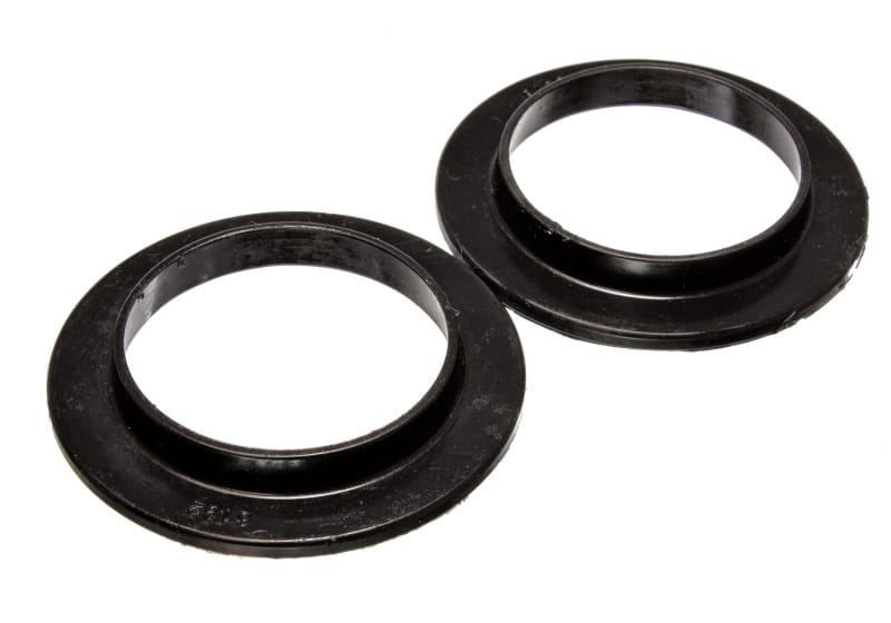 Energy Suspension — Energy Suspension Universal 2 3/4in ID 4 1/16in OD 9/16in H Black Coil Spring Isolators (2 per set)
CoilSprngInsulator