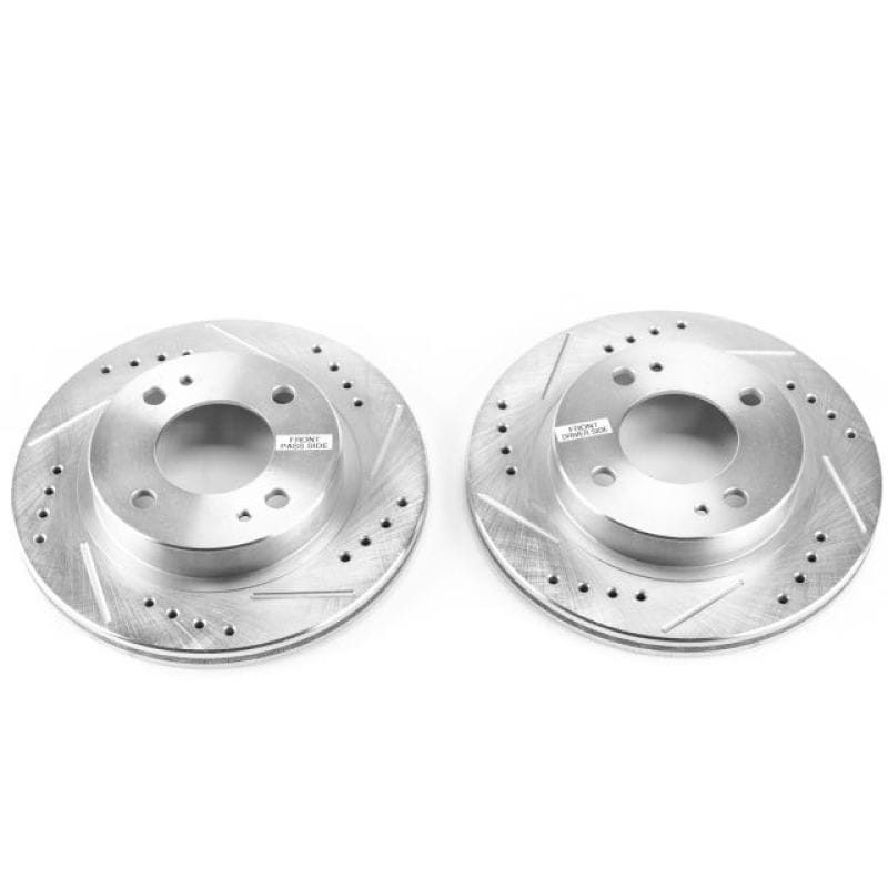 PowerStop — Power Stop 14-15 Mitsubishi Mirage Front Evolution Drilled & Slotted Rotors - Pair
PowerStop XPR