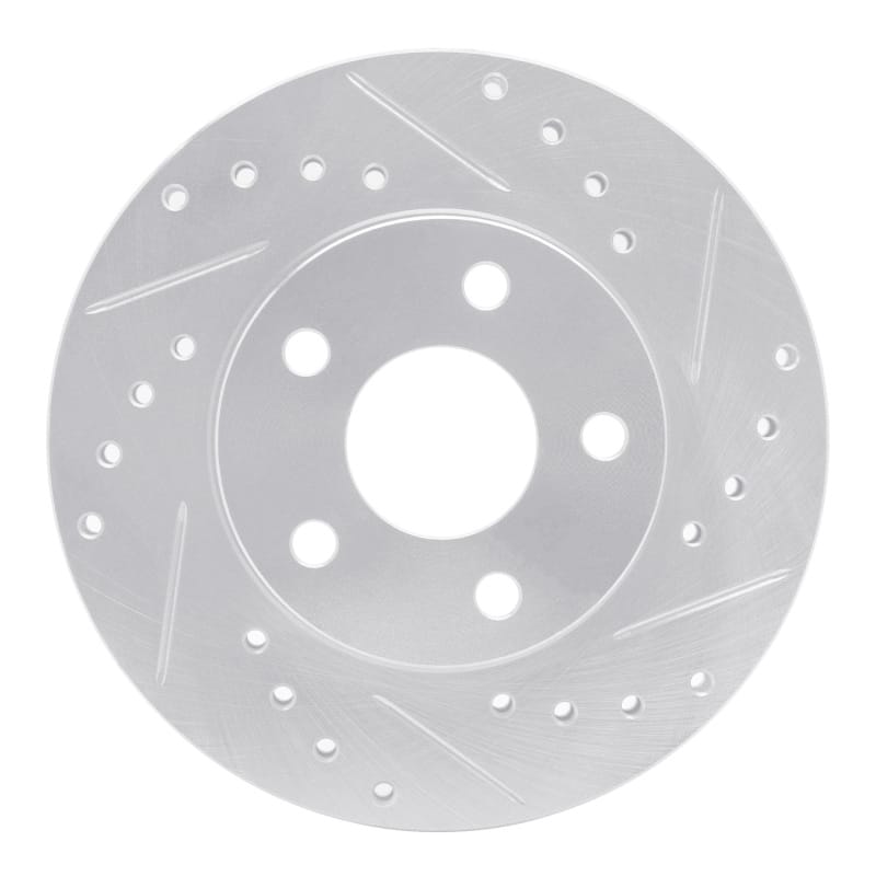 R1 Concepts — R1 82-84 Buick SKYHAWK Front Right Drilled & Slotted Silver Brake Rotor
R1 Brake Rotor Drill