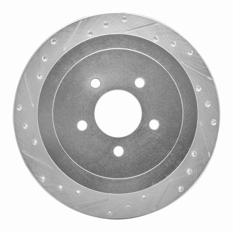 R1 Concepts — R1 03-11 Lincoln Town Car Rear Left Drilled & Slotted Silver Brake Rotor
R1 Brake Rotor Drill
