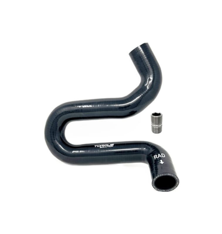 Torque Solution — Torque Solution 2015+ Ford Mustang GT S550 Lower Radiator Hose / OEM Oil Cooler Delete Kit - Black