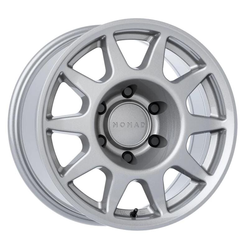Nomad — Nomad N505OE Touring 17x8.5in / 6X139.7 BP / 35mm Offset / 106.1mm Bore - OE Silver Wheel