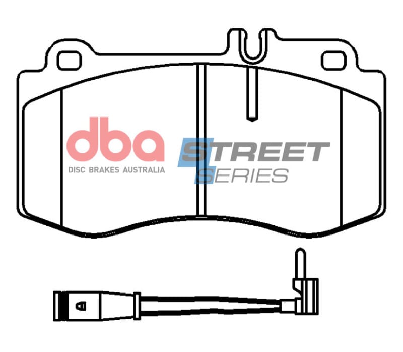 DBA — DBA 15-17 Mercedes-Benz CLS400 4Matic AWD (4 Piston Caliper) Front Street Series Brake Pads
Brake Pad