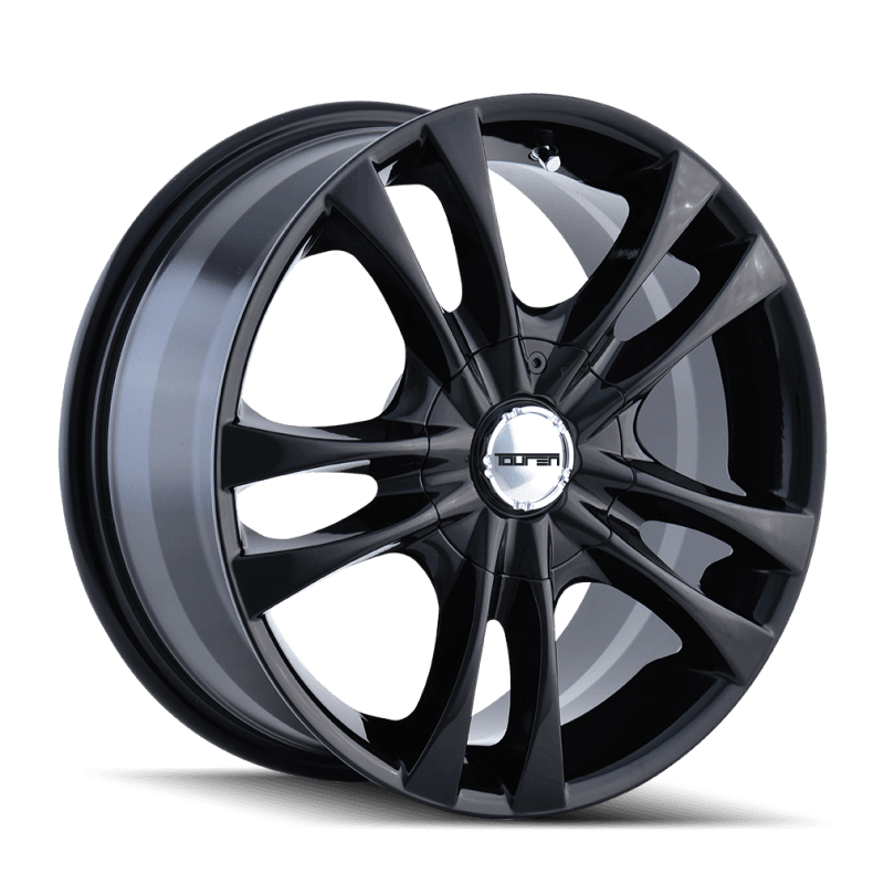 Touren — Touren 3222 TR22 15x7 / 4x100/114.3 BP / 40mm Offset / 67.1mm Hub Gloss Black Wheel
TOUREN 3222