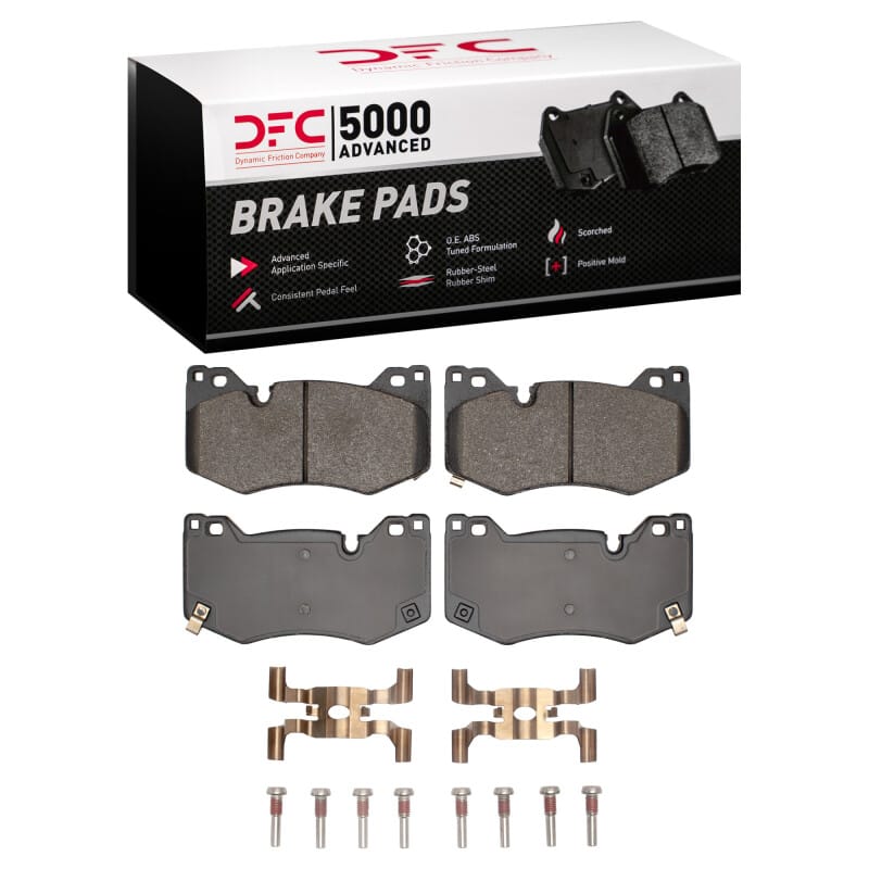 DFC — DFC 20-25 Cadillac CT4 Front 5000 Advanced Low Metallic Brake Pads and Hardware Kit
DFC Brake Pad Set