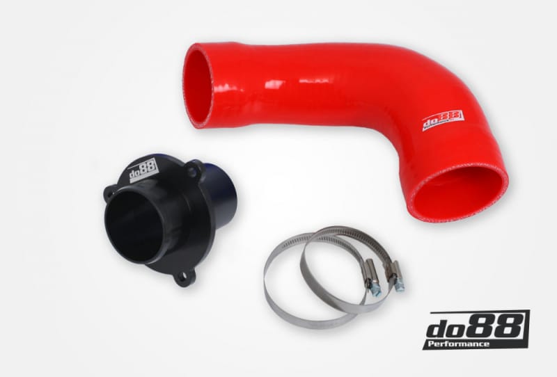 do88 — do88 VAG 1.8 2.0 TSI (MQB) Turbo Muffler Delete do88 TR-340 Red Hose