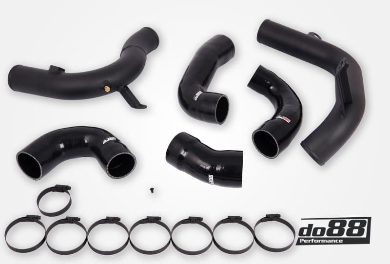 do88 — do88 VAG 2.0 TSI EA888 Gen4 (245hp) OEM Intercooler Pressure Pipes Black Hoses