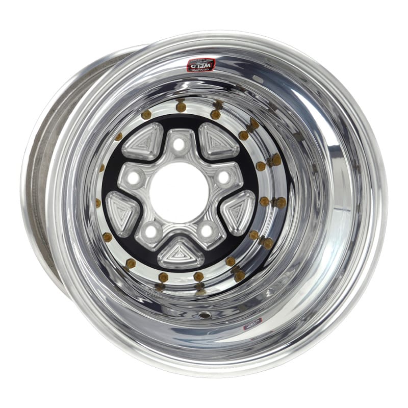 Weld — Weld Alumastar Pro 16x16 / 5x5 BP / 5in. BS Black Wheel - Knurled Beadlock
16x16 A-Star Pro Knu