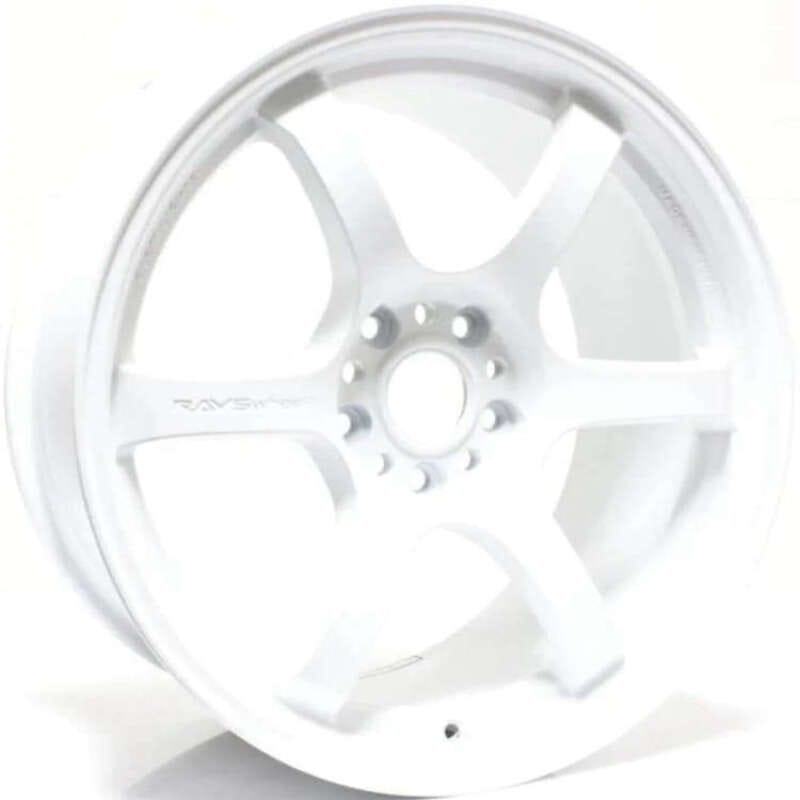 Gram Lights — Gram Lights 57DR 18x10.5 +12 5x114.3 Ceramic Pearl Wheel (Min Order Qty Of 20)