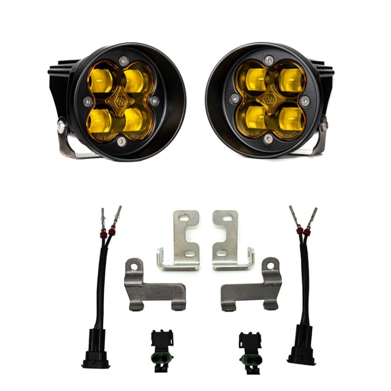 Baja Designs — Baja Designs 2016+ Toyota RAV4 Squadron Fog Light Pocket Kit -Amber