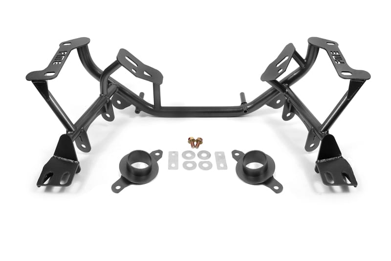 BMR Suspension — BMR 96-04 Ford Mustang K-Member Standard Version w/ Spring Perches - Black Hammertone