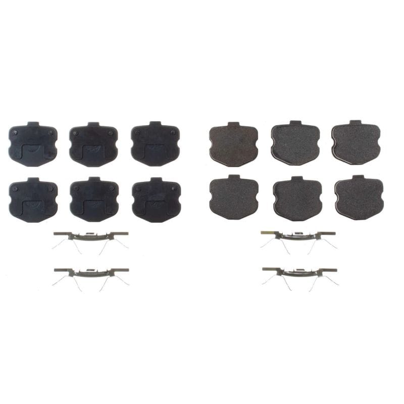 PowerStop — Power Stop 06-13 Chevrolet Corvette Front Z17 Evolution Ceramic Brake Pads w/Hardware
Z17 Brake Pads