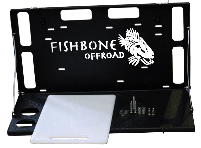 Fishbone Offroad — Fishbone Offroad Tailgate Table - Black