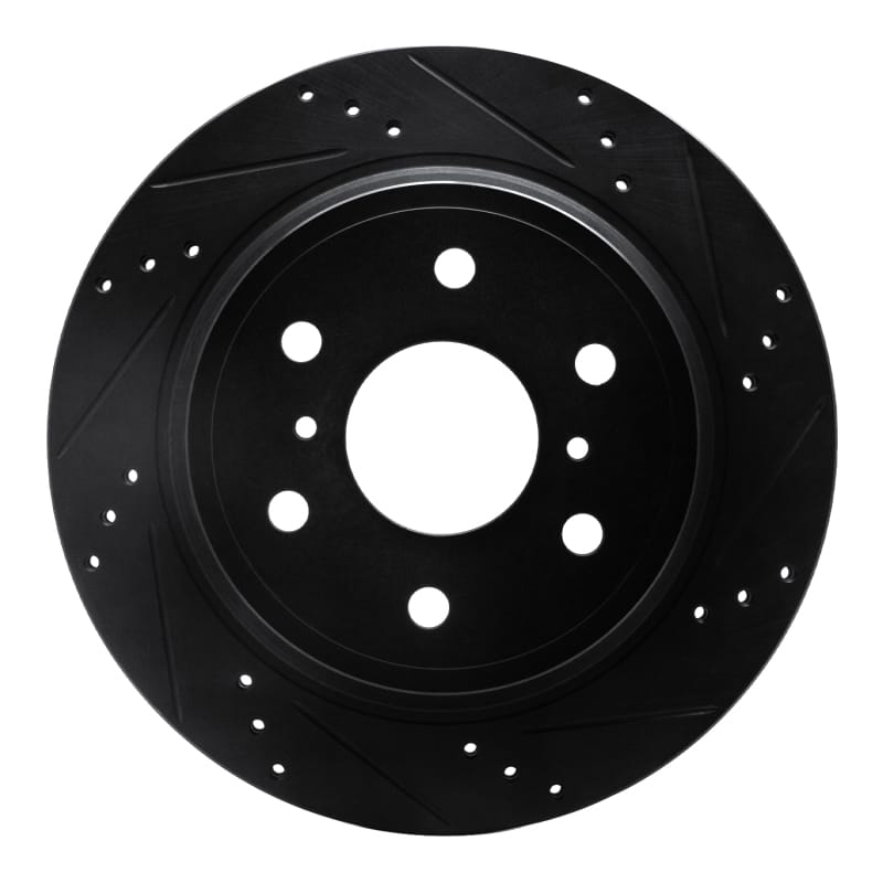 R1 Concepts — R1 97-02 Ford F-250 2WD (Excl Super Duty) Front Right Drilled & Slotted Black Brake Rotor
R1 Brake Rotor Drill