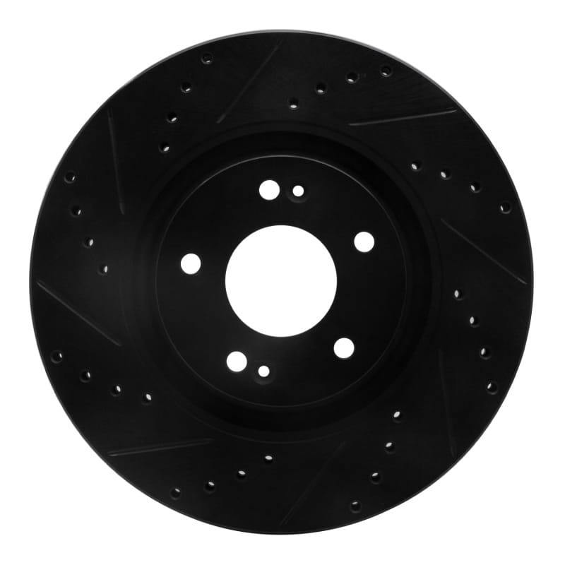 R1 Concepts — R1 11-25 Hyundai Tucson Front Left Drilled & Slotted Black Brake Rotor
R1 Brake Rotor Drill