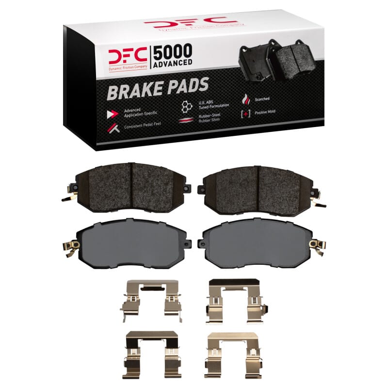 DFC — DFC 10-20 Scion FR-S Front 5000 Advanced Ceramic Brake Pads and Hardware Kit
DFC Brake Pad Set