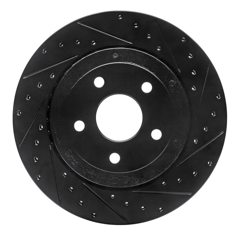 R1 Concepts — R1 06-10 Jeep Grand Cherokee Rear Right Drilled & Slotted Black Brake Rotor
R1 Brake Rotor Drill