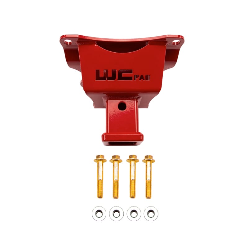 Wehrli — Wehrli 2019+ Honda Talon 1000X/R 2 Seat Receiver Hitch / Pull Plate - Talon Red