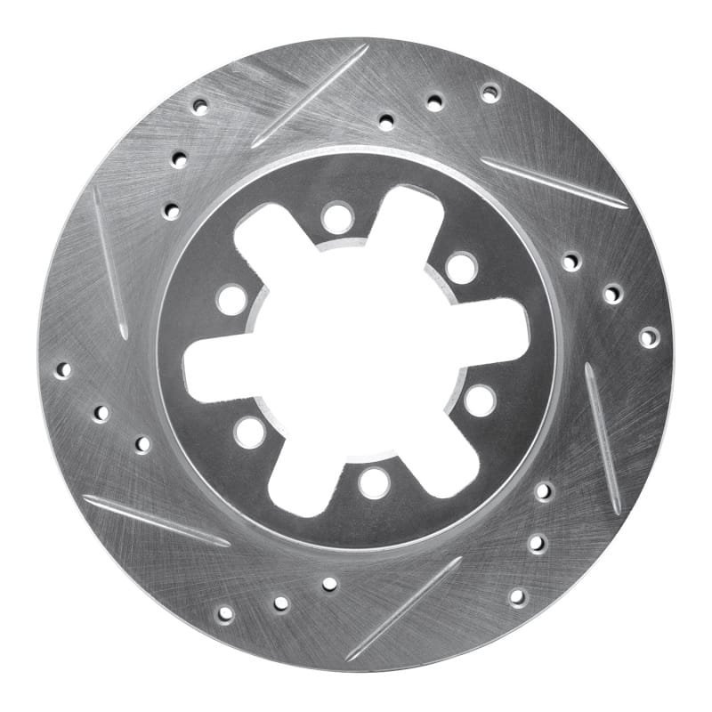 R1 Concepts — R1 85-97 Nissan 720 DATSUN Front Left Drilled & Slotted Silver Brake Rotor
R1 Brake Rotor Drill