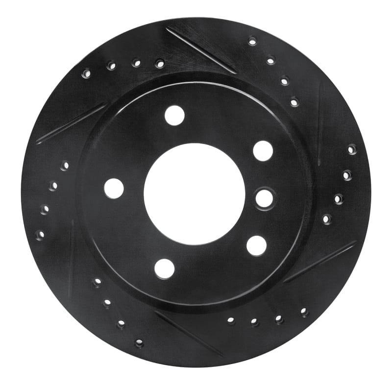 R1 Concepts — R1 96-05 BMW 320I (USA/Canada) Rear Right Drilled & Slotted Black Brake Rotor
R1 Brake Rotor Drill