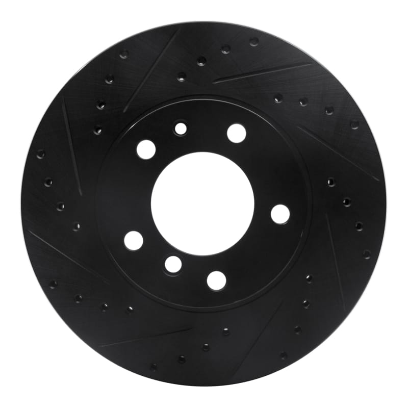 R1 Concepts — R1 87-95 BMW 540I Front Left Drilled & Slotted Black Brake Rotor
R1 Brake Rotor Drill