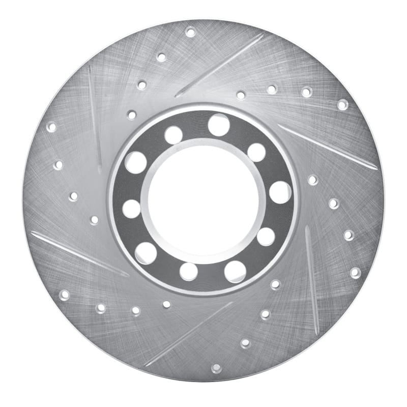 R1 Concepts — R1 73-85 Mercedes-Benz 230 Front Left Drilled & Slotted Silver Brake Rotor
R1 Brake Rotor Drill