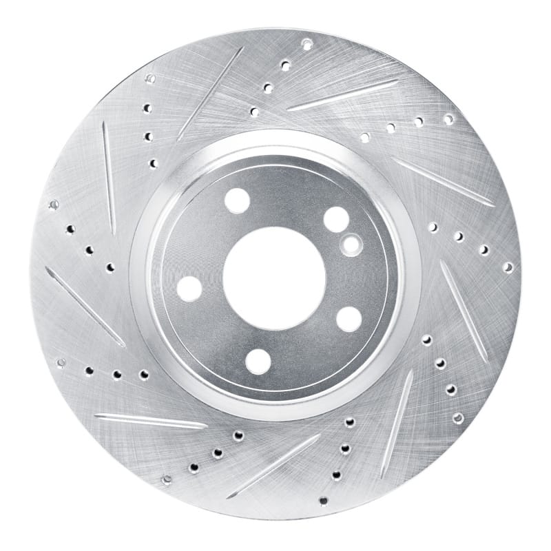 R1 Concepts — R1 19-25 Mercedes-Benz CLA250 Front Left Drilled & Slotted Silver Brake Rotor
Disc Brake Rotor