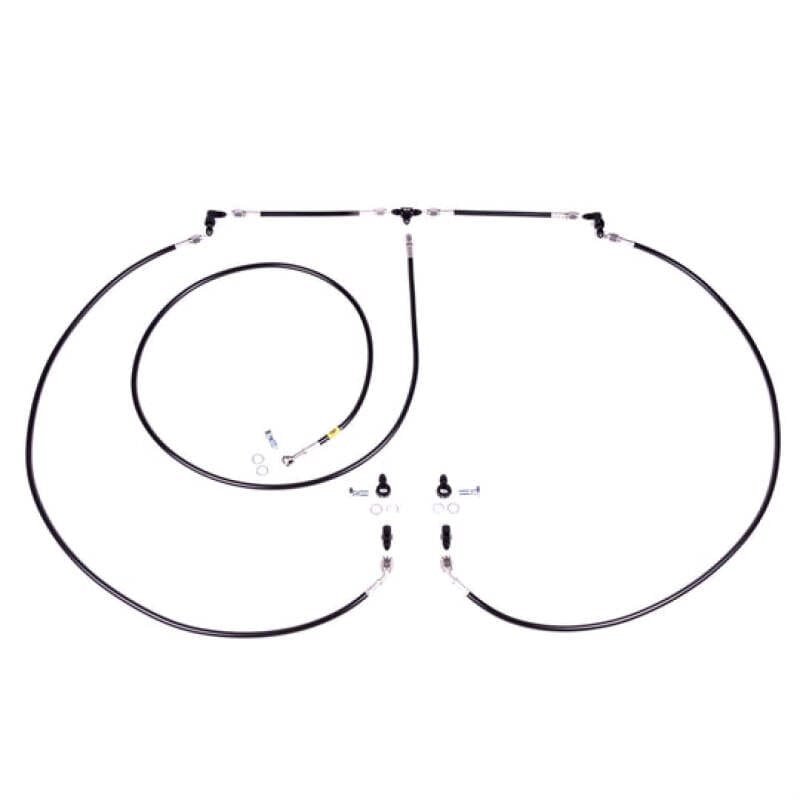 Chase Bays — Chase Bays Chevrolet Corvette C5/C6 Stand Alone Dual Rear Calipers Hydro Handbrake Brake Line Kit