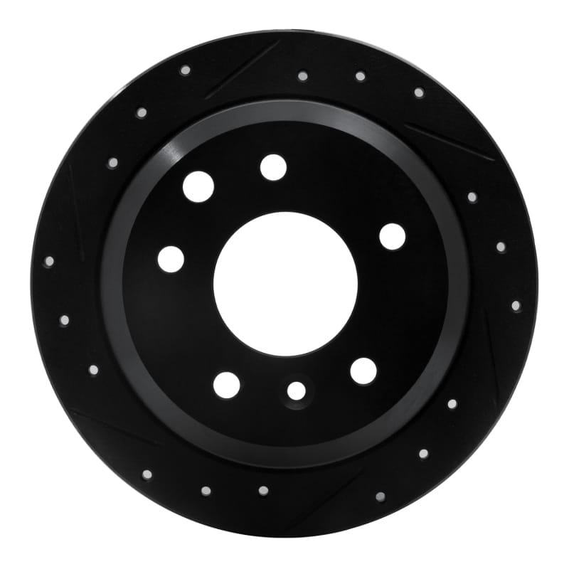 R1 Concepts — R1 86-89 Jaguar Vanden Plas Rear Left Drilled & Slotted Black Brake Rotor
R1 Brake Rotor Drill