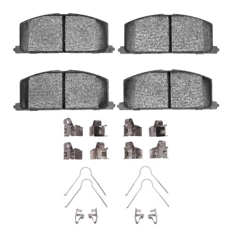 DFC — DFC 83-95 Chevrolet Nova Front 5000 Advanced Semi Metallic Brake Pads and Hardware Kit
DFC Brake Pad Set