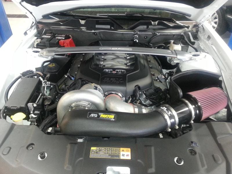 JLT — JLT 11-14 Ford Mustang GT (w/Vortech/Paxton Supercharger) Air Box Blow Through - Tune Req