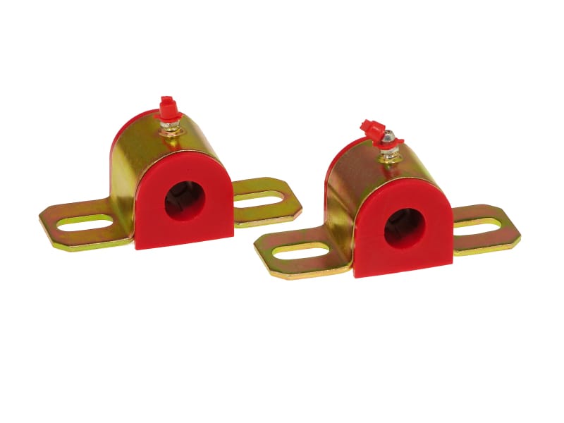 Prothane — Prothane Universal Greasable Sway Bar Bushings - 3/4in - Type B Bracket - Red
SWAY BAR BUSHINGS