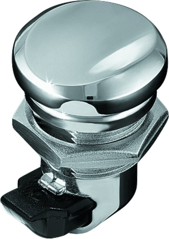 Kuryakyn — Kuryakyn Push-Button Fuel Door Latch Chrome