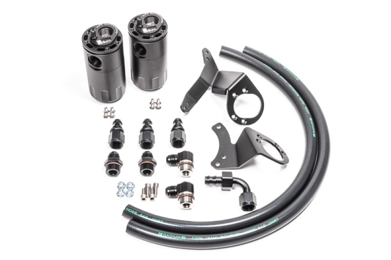Radium Engineering — Radium Engineering Dual Catch Can Kit 2011-2014 Mustang GT Fluid Lock