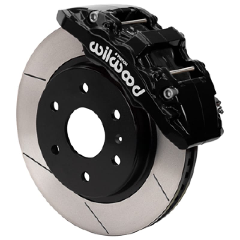 Wilwood — Wilwood 22-23 Mercedes-Benz Sprinter AWD 2500 Front Aero6-DM 13.25in Kit w/ Lines - Black