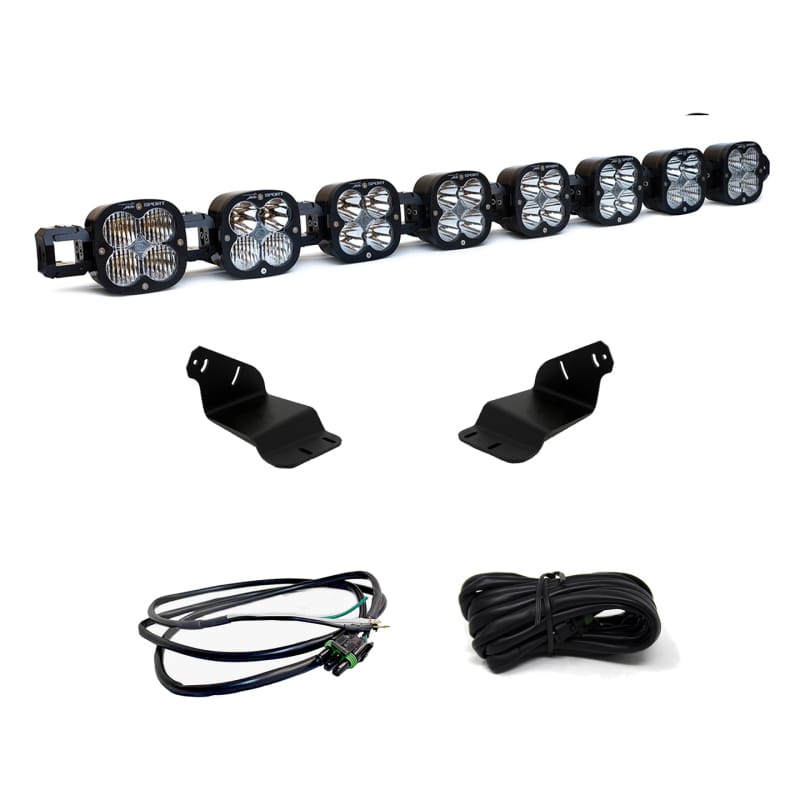 Baja Designs — Baja Designs 2021+ Ford Bronco Roof Light Bar Kit 8 XL Linkable w/Upfitter
