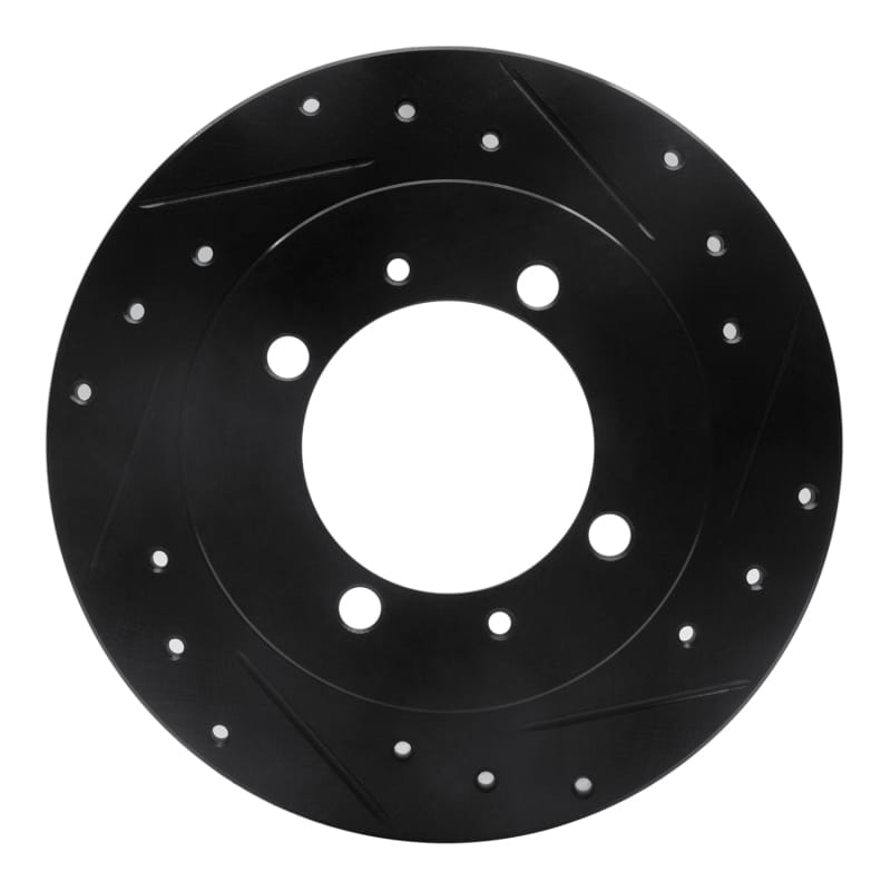 R1 Concepts — R1 00-07 Mitsubishi SPace STAR (Mexico) Rear Right Drilled & Slotted Black Brake Rotor
R1 Brake Rotor Drill