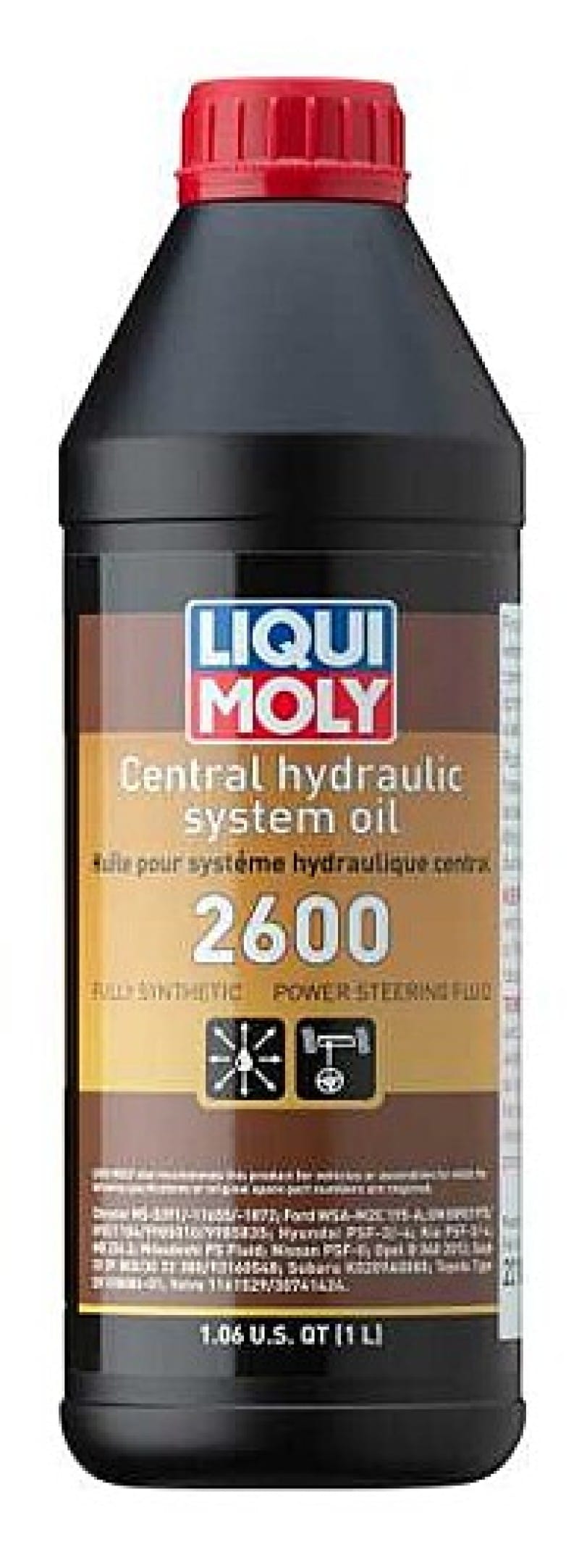 LIQUI MOLY — LIQUI MOLY 1L 2600 Central Hydraulic System Oil
