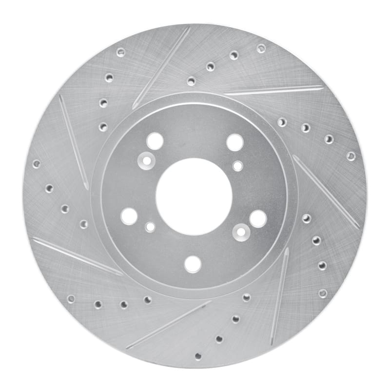 R1 Concepts — R1 99-14 Acura TSX Front Left Drilled & Slotted Silver Brake Rotor
R1 Brake Rotor Drill