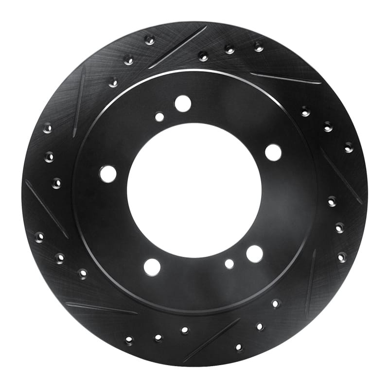 R1 Concepts — R1 91-98 Chevrolet Tracker Front Left Drilled & Slotted Black Brake Rotor
R1 Brake Rotor Drill