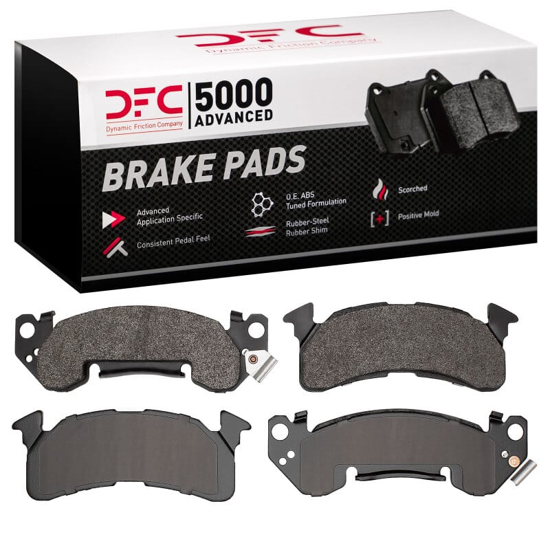 DFC — DFC 78-95 Chevrolet R20/R2500 Pickup Front 5000 Advanced Semi Metallic Brake Pads
DFC Brake Pad Set